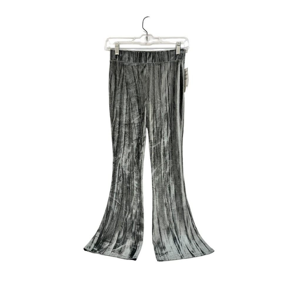 Nordstrom Treasure & Bond Cozy Pants Girls Size L (10/12) Black Raven Flare Out‎